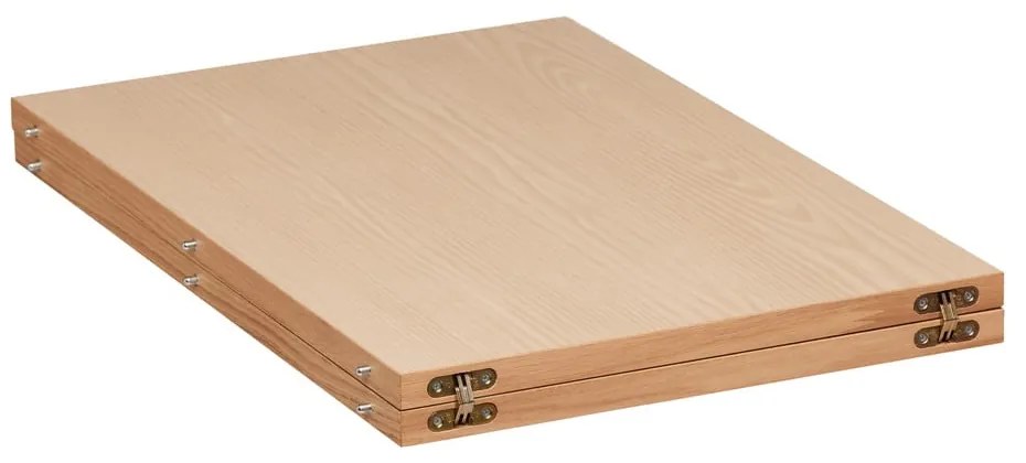 Masă de dining rotundă extensibilă cu aspect de lemn de stejar ø 115 cm Malaga – Bonami Selection