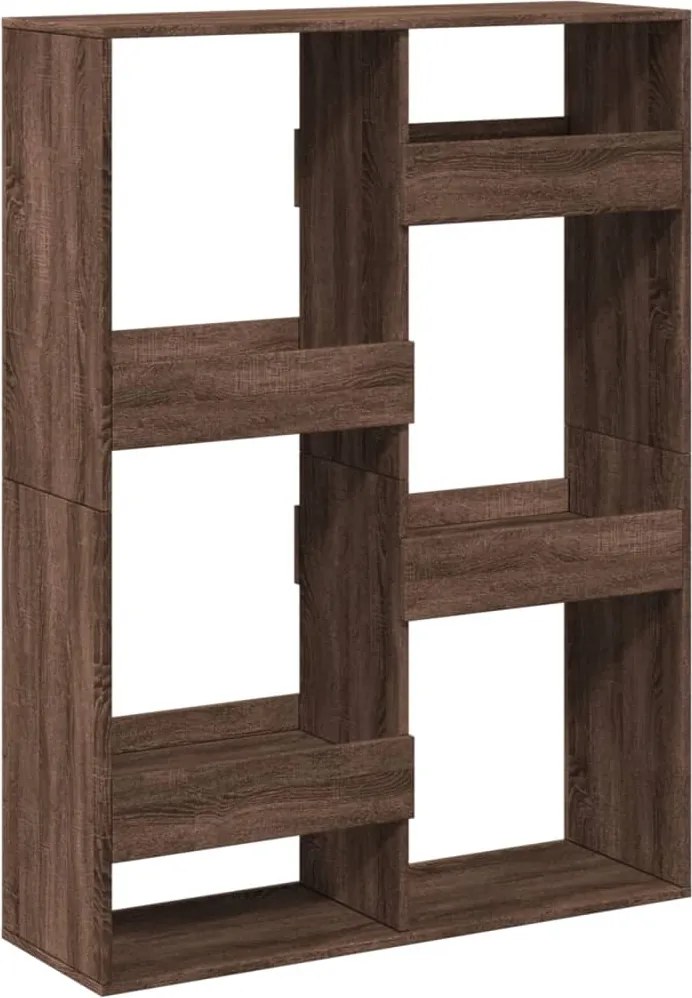 vidaXL Separator cameră, stejar maro, 100x33x135 cm, lemn prelucrat