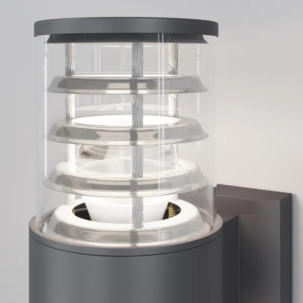 Aplică de exterior Maytoni O576WL-02GR BRONX 2xE27/60W/230V IP54 antracit