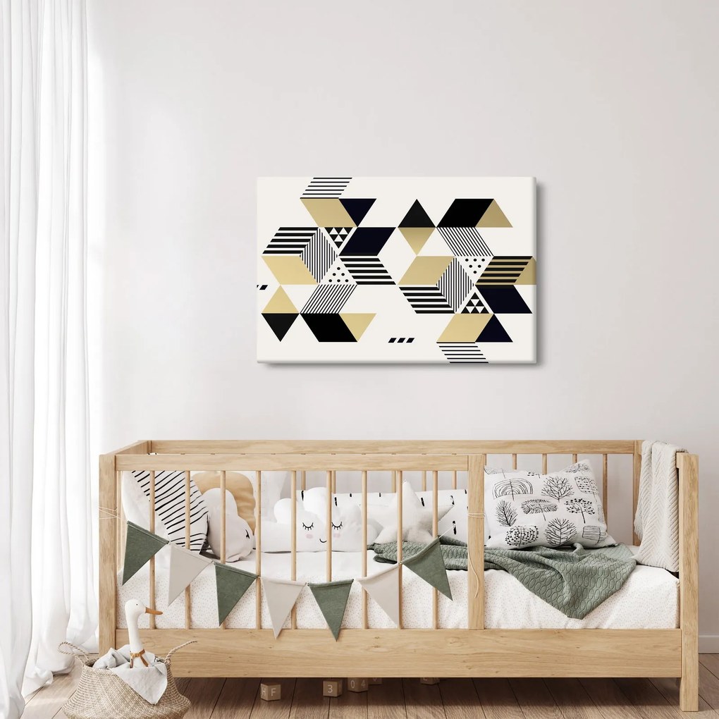 Tablou - Forme geometrice N⁰1 (90x60 cm)