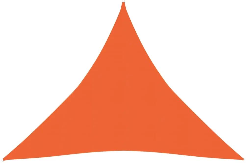 Panza parasolar, portocaliu, 4x4x4 m, HDPE, 160 g m  ²