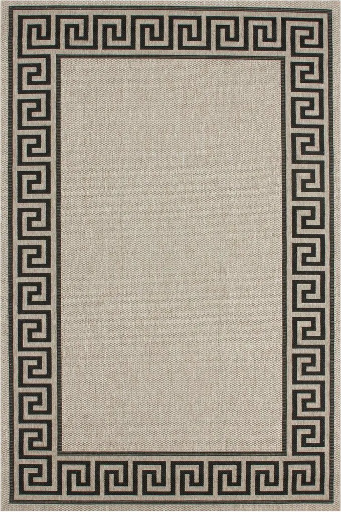 Covor Modern & Geometric Zara, Gri, 60x110