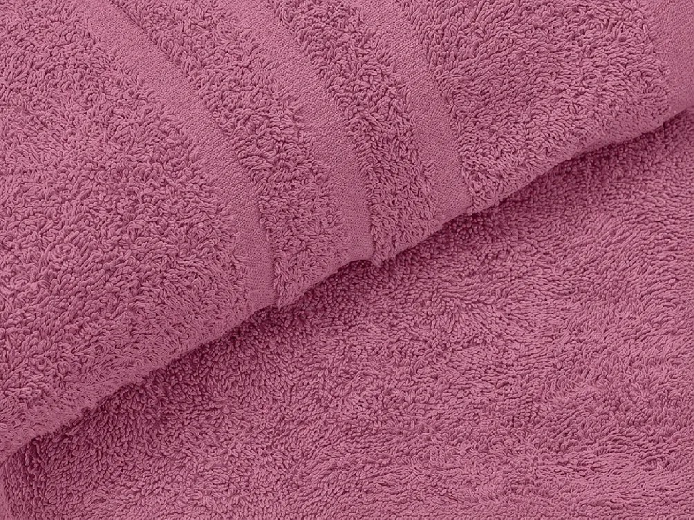 Prosop CLASSIC COLOR 50 x 100 cm roz prafuit, 100% bumbac