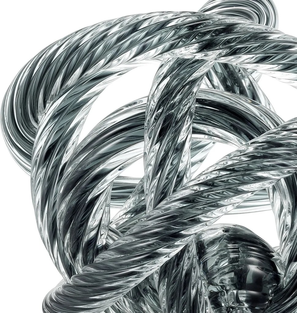 Obiect decorativ LUX Dominico M, diam.15cm gri 113528 HZ