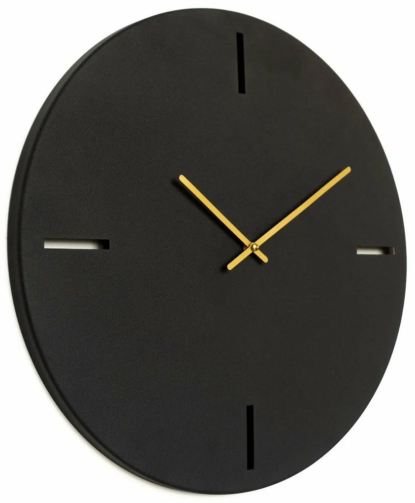 Ceas de perete Timeless APS113, Black , 48 x 48 cm