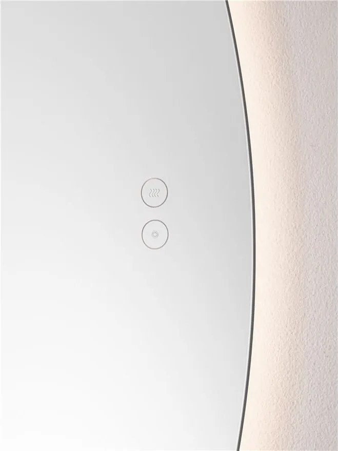 Oglinda cu iluminat LED pentru baie IP44 LORIN 50x65cm