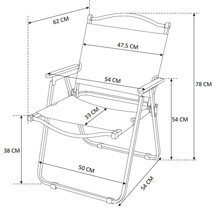 Set 4 scaune Drevo bej H78 cm