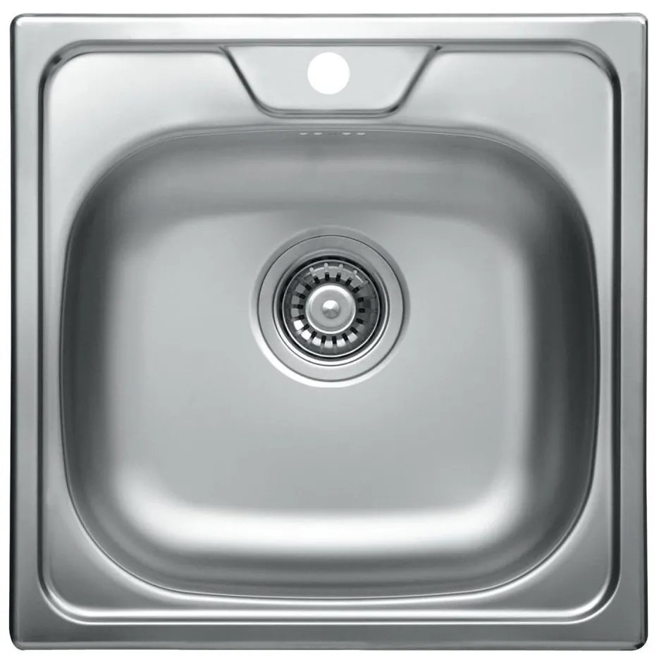 Chiuvetă de bucătărie ALVEUS 1074634 ALLUX 48x48 cm crom