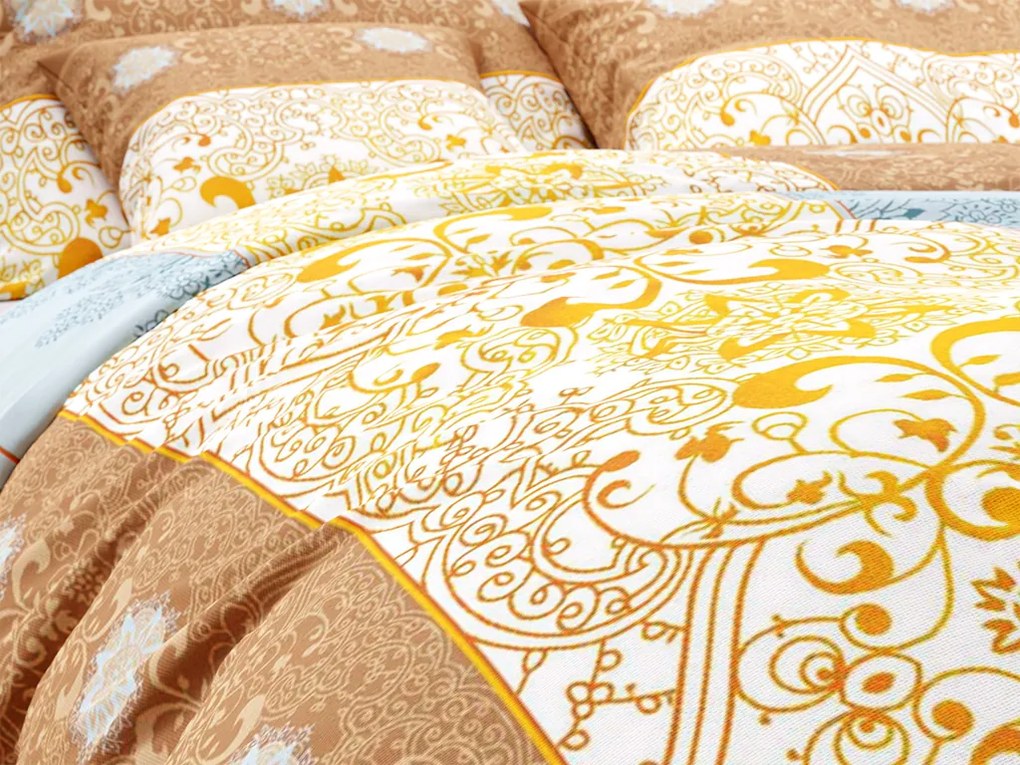 Lenjerie de pat din bumbac colorata SUMMER BEACH Dimensiune lenjerie de pat: 70 x 90 cm | 140 x 200 cm