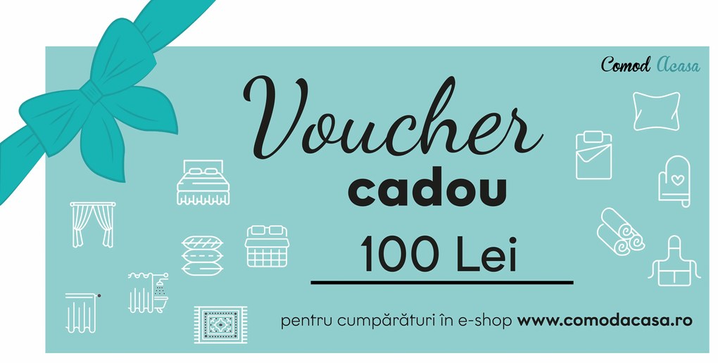 Voucher cadou pentru 100 Lei Formular cupon: Tipărit