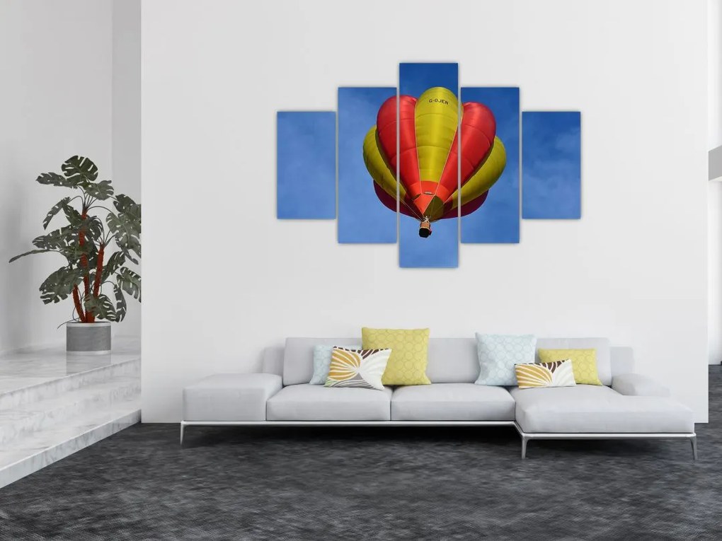Tablou cu balon zburând (150x105 cm)