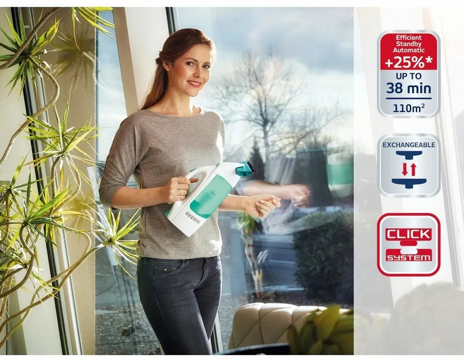 Aspirator de ferestre Leifheit Window Cleaner 51003 cu mop și bară