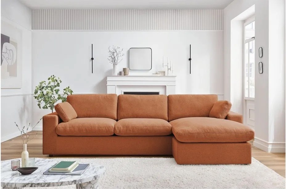 Colțar portocaliu Belair – Bobochic Paris