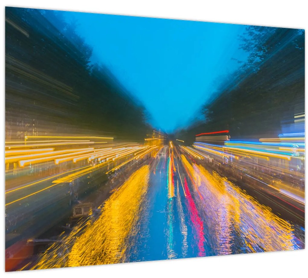 Tablou - Pictură abstractă (70x50 cm)