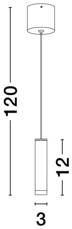Pendul LED design modern minimalist DOC alama