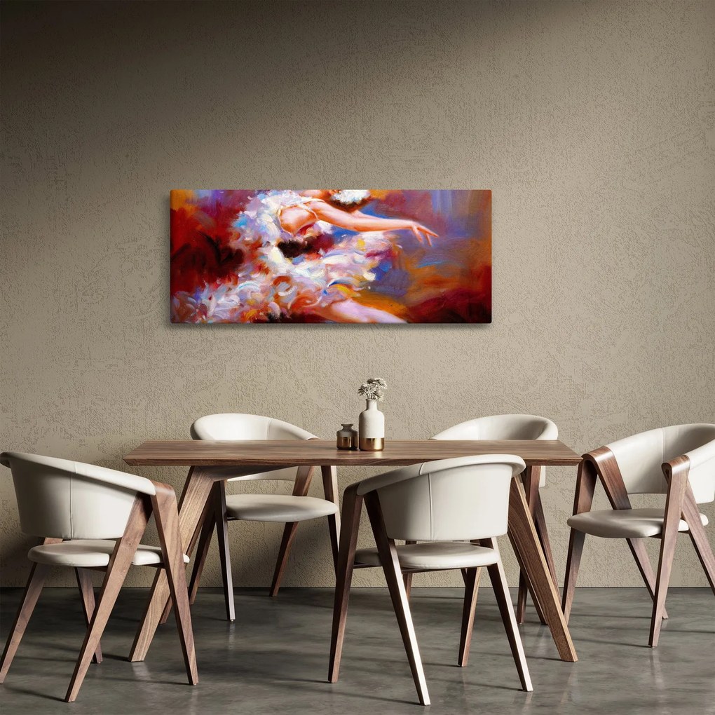 Tablou - Balerină,pictură (120x50 cm)