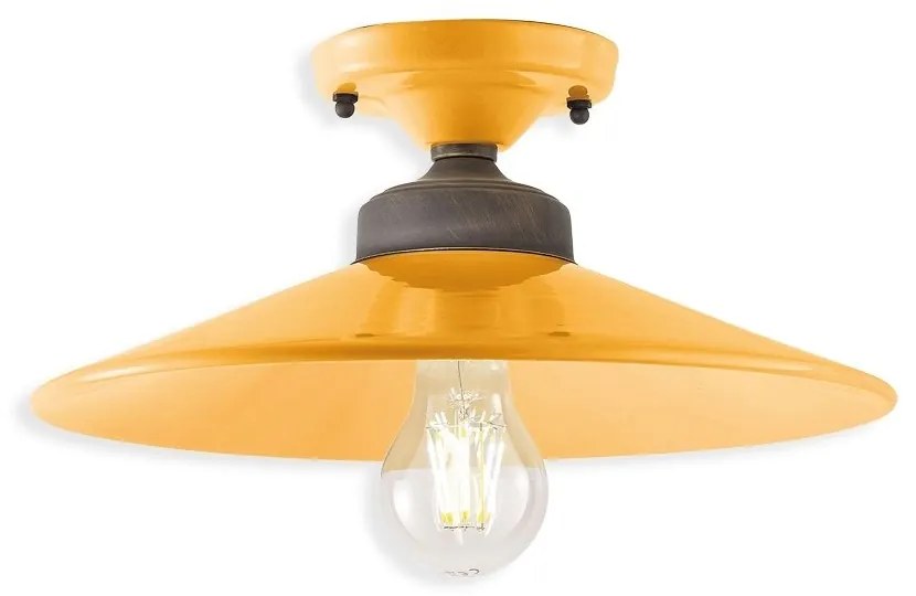 Plafoniera design retro realizata manual din ceramica COLORS