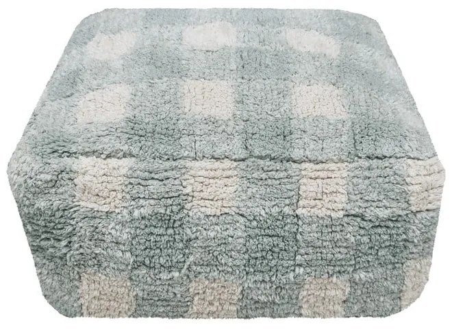 Puf de copii albastru deschis Vichy Blue Sage – Lorena Canals