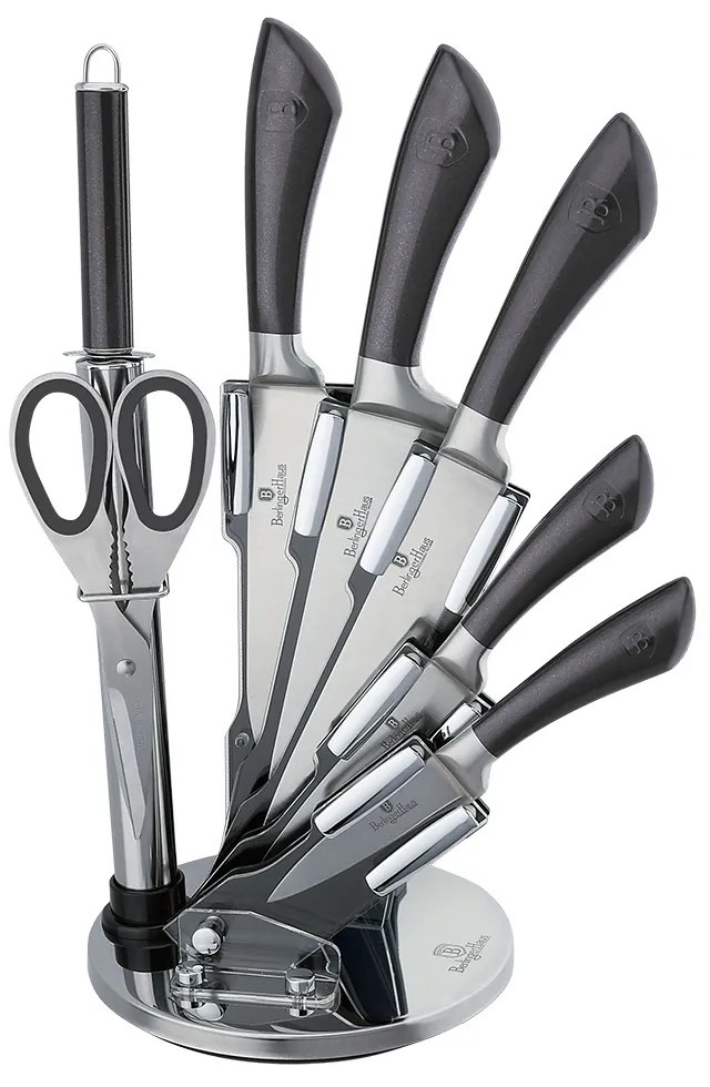 Set de cutite 8 piese Carbon Pro Berlinger Haus BH 2476