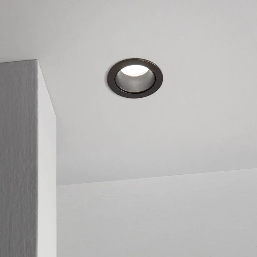 Mini Spot LED incastrabil Quark fi 9.0w 3000k, Negru
