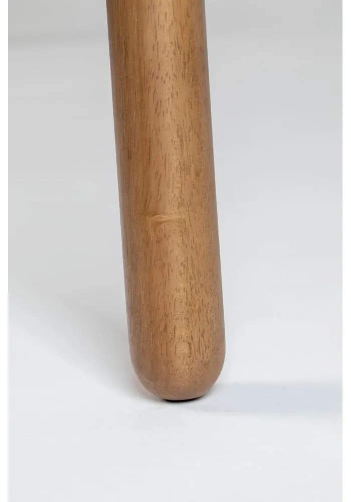 Masă de dining extensibilă cu blat cu aspect de lemn de nuc 80x120 cm Glimps – Zuiver