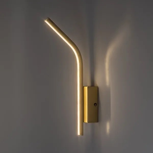 Rabalux 75089 - Aplică LED de perete pentru baie TILMANN 10W/230V 4000K IP44 auriu