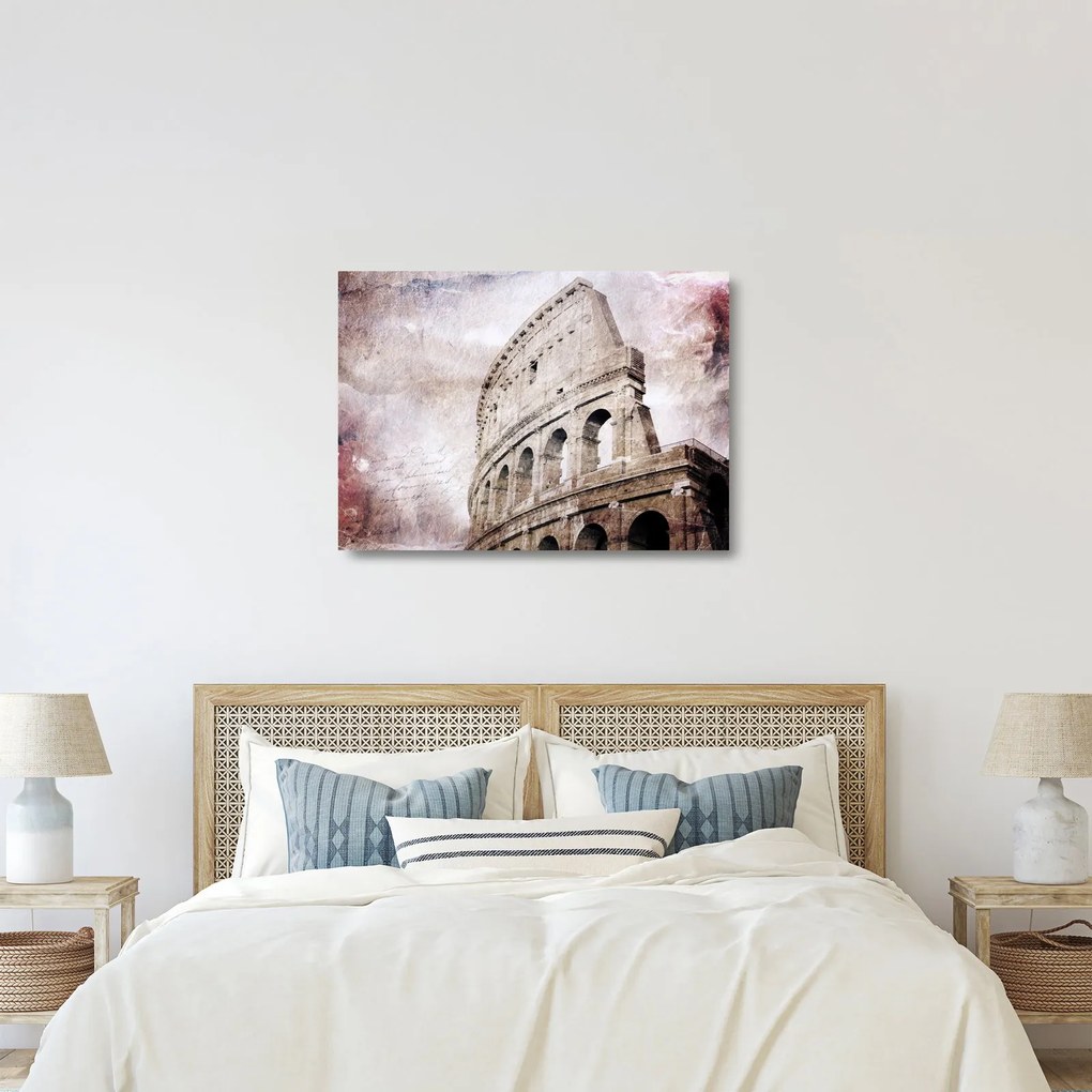 Tablou pe sticlă - Colosseum, Roma, Italia (70x50 cm)