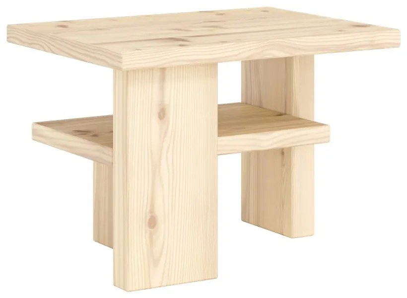 Măsuță auxiliară din lemn de pin 34x45 cm Japan – Karup Design