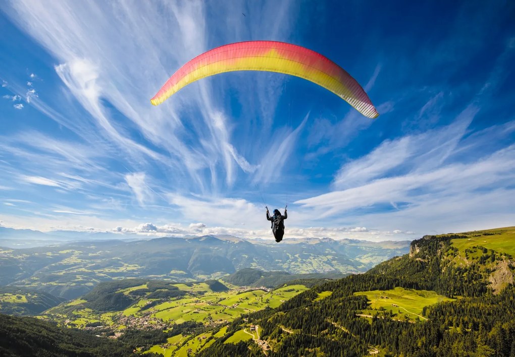 Fototapet - Paragliding (147x102 cm)