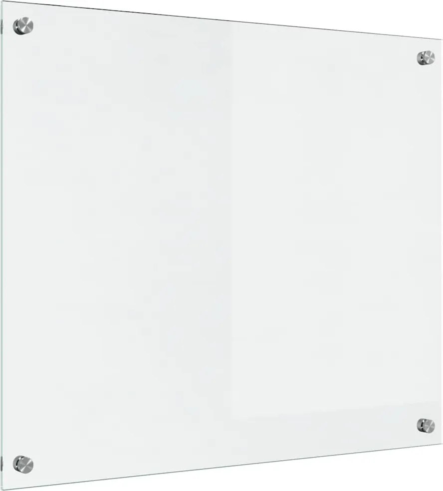 vidaXL Panou de bucătărie Transparent 70 x 60 cm sticlă securizată
