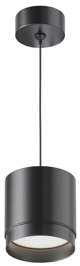 Pendul minimalist design tehnic Polar negru