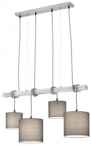 Suspensie moderna 4 becuri E27 Padme R30364007 Trio