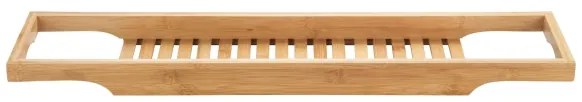 WENKO 24750100 - Poliță pentru cadă BAMBUSA 70 x 16 cm, maro