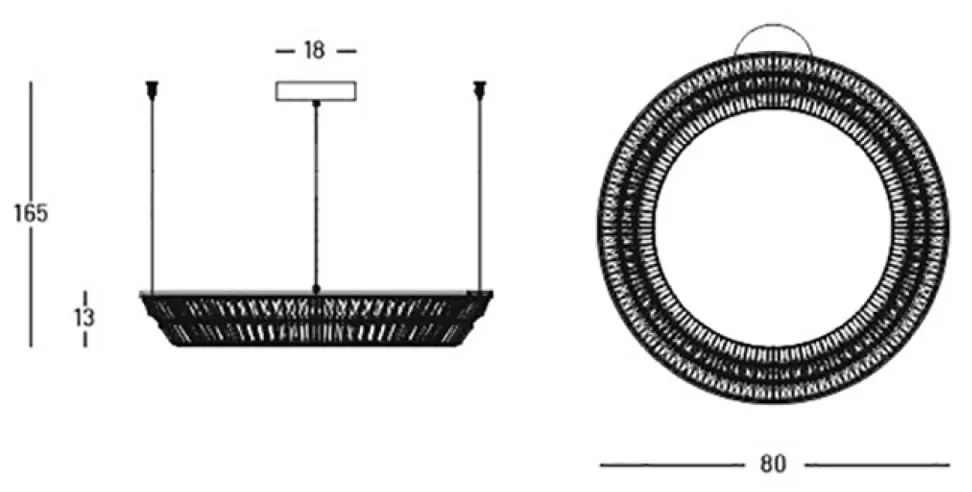 Suspensie  23048 Zambelis LED, Grecia