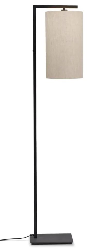 Lampadar, Lampa de podea moderna Boston negru/ in deschis
