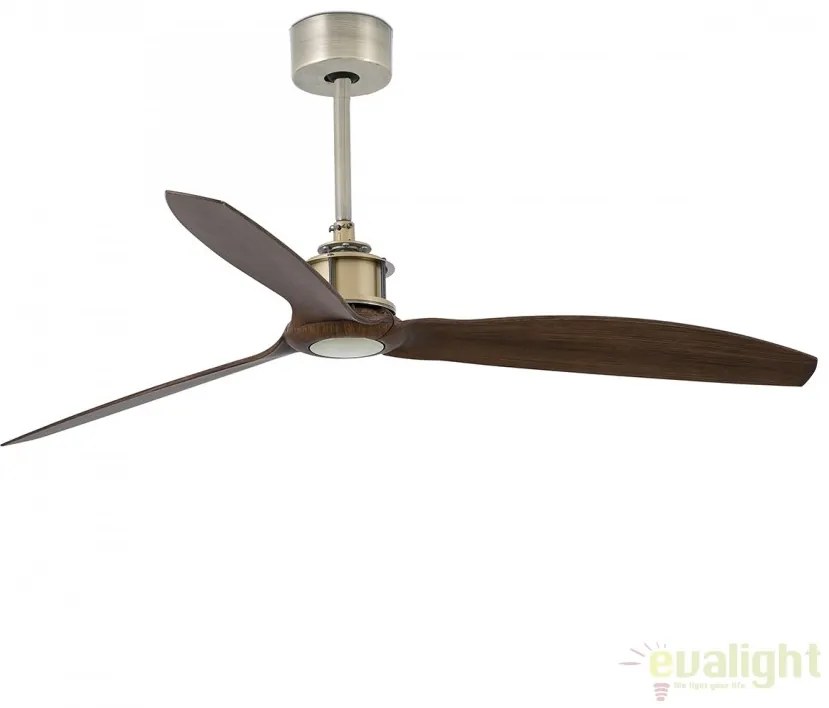 Ventilator cu telecomanda JUST alama antique/ nuc 33398
