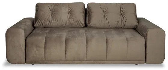 Canapea Extensibila Cu Lada Depozitare Dreamer Fancy, Maro, 260 x 110 x 100 Cm