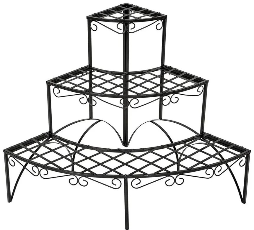 Suport de flori pentru colt