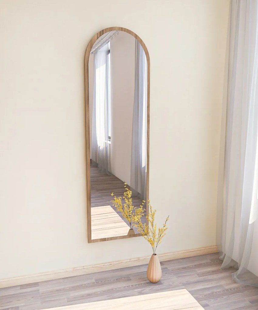 Oglinda Emma Walnut 50 x 160 cm