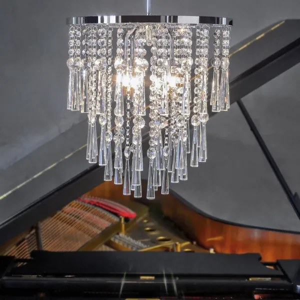 Lustră pe tijă Spot-Light 9018628 LUXORIA 6xG9/28W/230V