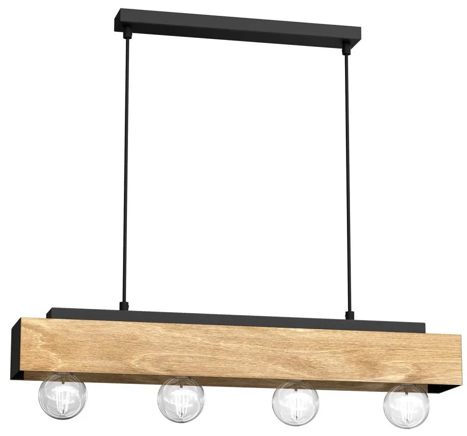 Lustră pe cablu MILUZA 4xE27/15W/230V