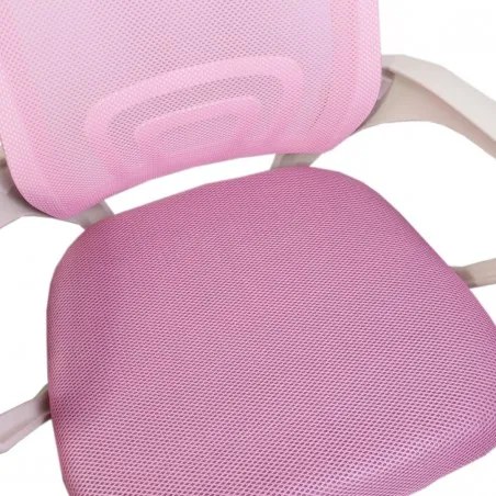 JAKS SCAUN BIROU ERGONOMIC RUZ - ALB KO03