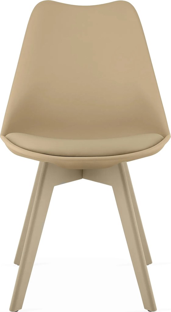 OFERTA Scaun bej BALI MARK cu picioare bej II. calitate