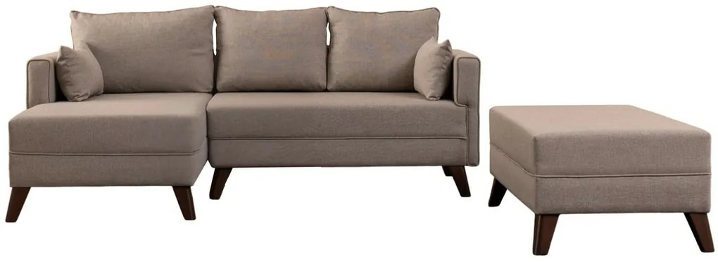 Canapea extensibilă de colț Bella Corner Left 2 Cream