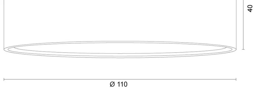 Spot tavan, Mini plafoniera ELORA 8905 negru