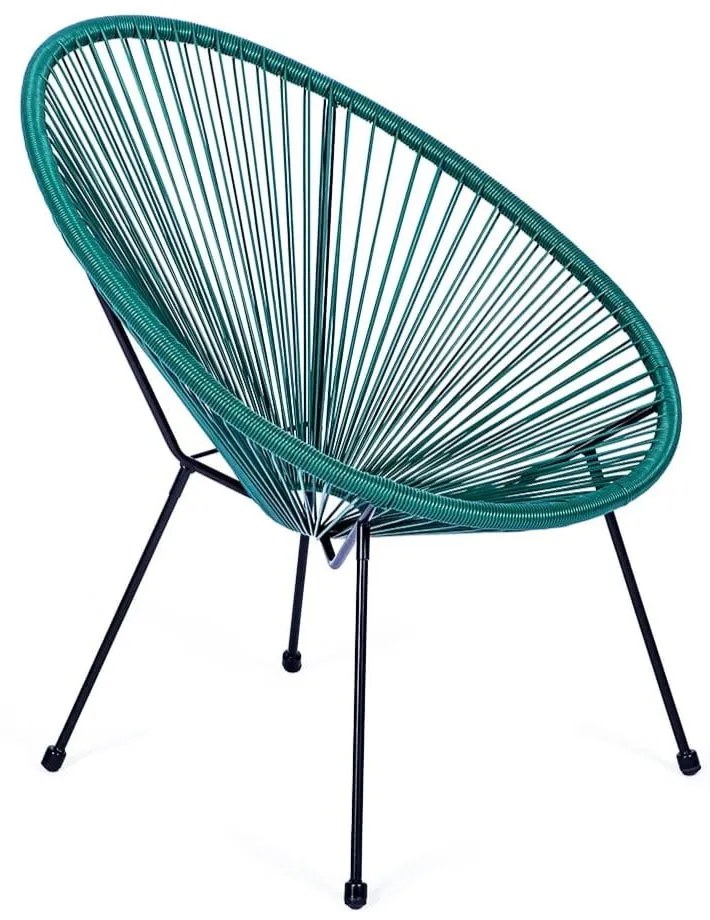 Fotoliu de grădină verde din metal/din plastic Avocado Comfort – Bonami Selection