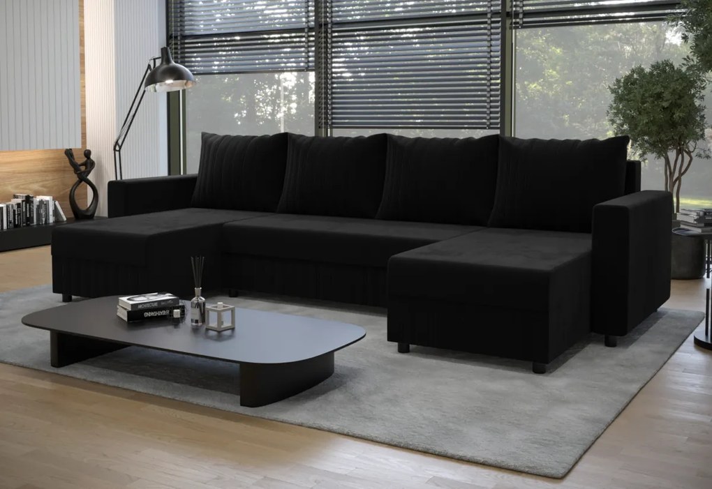 Supermobel Canapea in forma de U PARK, 302x83x144, rivera 16