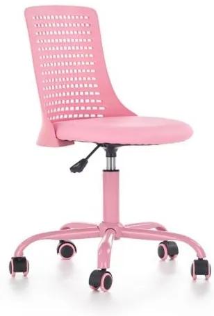 Scaun de birou pentru copii Pure Roz