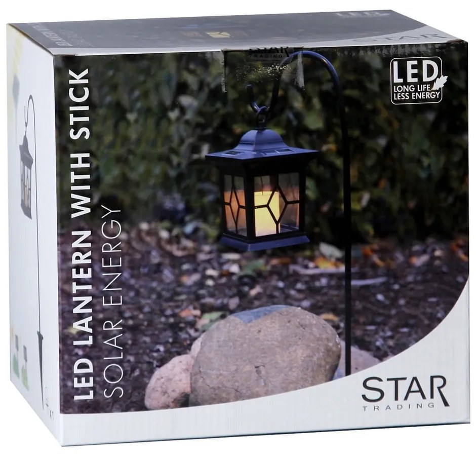 Felinar solar LED Star Trading Light, înălțime 14,5 cm