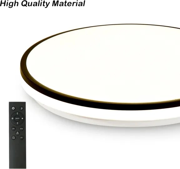 Brilagi - Plafonieră LED SMART reglabilă, 24W, 230V, Ø 38 cm, Wi‑Fi Tuya + telecomandă